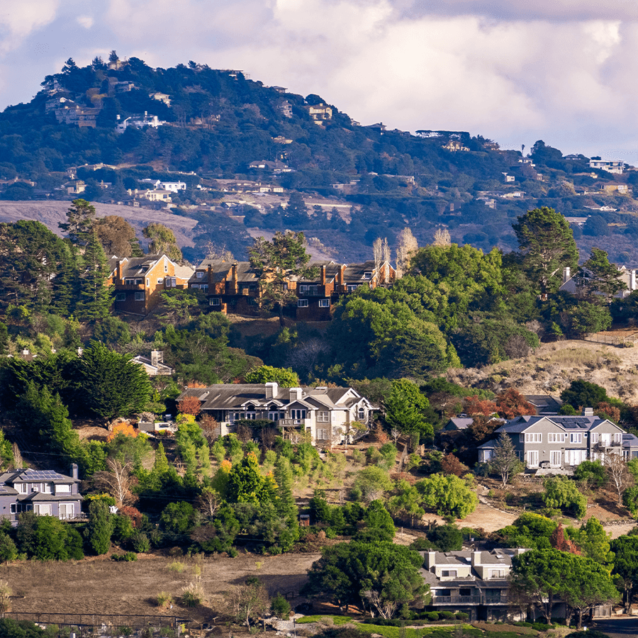 Mill Valley, CA cityscape